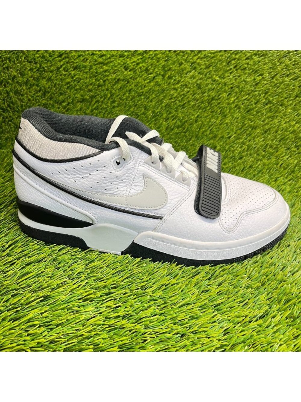 Nike Air Alpha Force 88 Mens Size 9.5 White Black Gray Athletic Shoes Sneakers